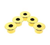 HEMOTON Bouchons en Plastique Or Lot de 5 Design Étanche et Fonctionnalité DIY pour Flacons Diffuseurs en Verre pour Bureaux et Boutiques