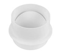HEMOTON Clapet Anti-retour de Conduit en Abs Blanc, Dispositif Anti-refoulement sans Bavure, Simple à Utiliser, pour Ventilation et Vacances D'