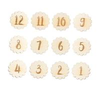 HEMOTON Coffret De Cartes Pour Bébé Cartes Avec Mois De Naissance Et Numéros Pour Nouveau-nés De Naissance Accessoires Créatifs Pour Photographie De Bébé