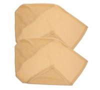 HEMOTON Couvre Accoudoir Canapé Beige en Polyester, Housses Élastiques | Paire pour Fauteuil et Chaise, Protection Meuble Lavable, Usage Intérieur