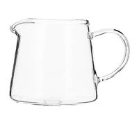 HEMOTON Crémier En Verre Café Lait Crémier Pichet Pichet De Service Pichet De Sauce Crémier De Lait Cruche Espresso Sirop Pichet Café Latte Tasse Mousse De Lait Pichet