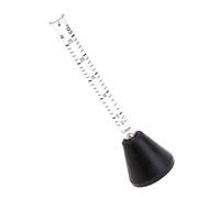 HEMOTON Débitmètre de Gaz Co2 pour Soudeur Mig Tig, Échelle 0 à 25 L/min | Plastique Noir, Mesure du Débit pour Buse à Gaz, Usage Soudage Mig Tig, Format Compact