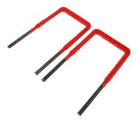 HEMOTON Échelle Robuste pour Puits et Bassins en Plastique et Acier Carbone, Résistante à L'usure et Haute Température, 2pcs, Design Simple Adapté aux Puits et Regards