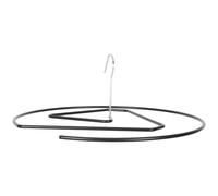 HEMOTON Étendoir à Linge Intérieur en Spirale, Fer Noir, Gain de Place | Couettes et Dessus de Lit, à Suspendre Facile, Usage Intérieur au Plafond Salle de Bain