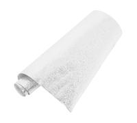 HEMOTON Film Adhésif pour Crédence Cuisine Étanche, Résistant à Chaleur | Aluminium et PET Argenté, Surface Réfléchissante, Découpe sur Mesure, Pose Rapide Près des Plaques, Éviers et Carrelages