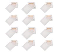 HEMOTON Fournitures Cadre Solide Peinture à L'huile pour 24 Panneaux de Toile en Coton Activités Artistiques DIY, Loisirs Créatifs, Destinées aux Artistes et Étudiants