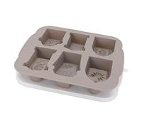 HEMOTON Gâteau De Cercueil En Silicone Pierre Tombale Machine à Glaçons Plateau De Cercueil Moule à Glace Pierre Tombale Moules à Pâtisserie Outils Moules En Avec Couverture Pudding 3d