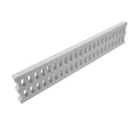 HEMOTON Grille d'Égout en Plastique Polymère Légère pour Caniveaux Extérieurs, Résistante aux UV, pour Trottoirs et Travaux de Rénovation Urbaine