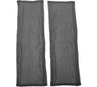 HEMOTON Housses D’accoudoirs pour Chaise de Bureau, 2 Pièces, Polyester | Coussin Épais, Maintien Amélioré, Manchon Élastique, pour Chaises de Jeu et Sièges D’avion