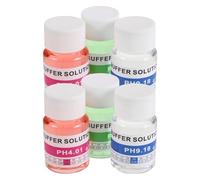 HEMOTON Kit de solution d'étalonnage pH 6 unités en ABS, pour pH-mètre portable, calibration précise, adapté aux tests de piscine et hydroponie