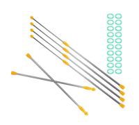 HEMOTON Lance Télescopique pour Pulvérisation Uniforme en Acier Inoxydable Extension Pliable Solide pour Pulvérisateur Agricole M14x1.5 Jardins et Pratiques Agricoles