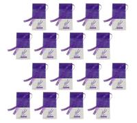 Hemoton Lot de 15 sachets parfumés de lavande Sèche fraîche Protection contre les mites pour armoire et tiroirs Sac désodoris [402]