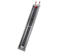 HEMOTON Manomètre de Pression en Acier Inoxydable U-tube pour Gaz Naturel Colonne de Manomètre Ajustable et Installation Facile pour Tuyaux et Divers Scénarios