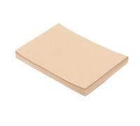 HEMOTON Papier à Lettres Vintage Kraft Khaki Ligné 100 Feuilles Format A5 pour Écriture Fluide en Calligraphie et Graffiti Style Rétro