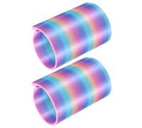 HEMOTON Pinces à toile anti-roulis 2pcs en plastique grand format avec anneaux pour rangement d'affiches et toile dans activités créatives