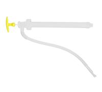 HEMOTON Pompe De Transfert Multi-Usage En Plastique Pompe À Siphon Manuelle Pour Huile Et Eau Usage Industriel Portable Résistante Aux Alcalis