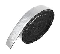 HEMOTON Rouleau Isolant en Laine de Verre Isolation Enveloppe Isolante Extérieure en Feuille D'aluminium, Ruban Adhésif Réfléchissant Multi-usage pour Cabines et Maison
