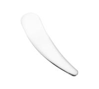 HEMOTON Spatule Crème Inoxydable Visage, Cuillère Cosmétique en Acier Inox Portable, Forme Pratique pour Maquillage et Masque Facial