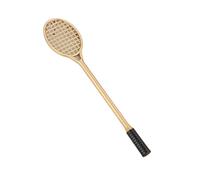 HEMOTON Stylo Gel Raquette Badminton 0,5mm Noir, Écriture Fine Bureau | Plastique, Motif Adorable, Dessin et Marquage, Boîte de Papeterie, pour Étudiants et Amis