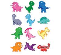 HENBRANDT 12 x pour Enfants Tatouages TEMPORAIRES Transferts Jouets Cadeaux de fête à emporter Dinosaures