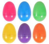 HENBRANDT E41 167 Lot de 12 œufs Surprise en Plastique à remplir avec Cadeaux de Chasse de Pâques et Chocolat Multicolore