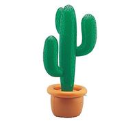 Henbrandt Lot de 2 cactus gonflables avec base en pot 86 cm