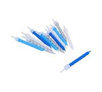 Henbrandt Lot de 24 bougies de fête avec bougeoirs en spirale pour anniversaire, mariage, fête prénatale, anniversaire de mariage