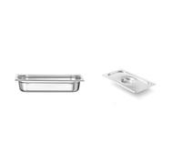 Hendi 806425 Bac Gastronome GN 1/3 & 806845 Couvercle Gastronome