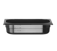 Hendi Bac gastronome 862636 - GN 1/4 Polycarbonate noir Hauteur 65 mm