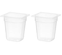 HENDI 880401 Bac Gastronome 1/6 (Lot de 2)