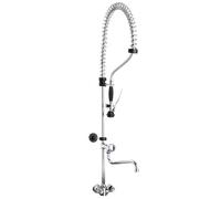 Robinet avec Douchette - Inox - Robinet avec un Bec - (h)1000mm