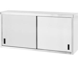 HENDI Armoire suspendue - soudée, avec portes coulissantes, Profi Line, 1000x400x(H)600mm