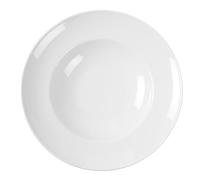 Hendi Assiette à pâtes 300 mm porcelaine blanche – micro-ondes/lave-vaisselle – Lot de 6