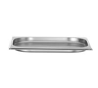 HENDI Bac Gastronorm GN 1/2, Budget Line, résistance thermique -40 °C à 250 °C, compatible four et bain-marie, 1L, 325x265x(H) 20mm, acier inoxydable