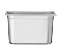 HENDI Bac Gastronorm GN 1/3, Budget Line, résistance thermique -40 °C à 250 °C, compatible four et bain-marie, 7,8L, 325x176x(H) 200mm, acier inoxydable