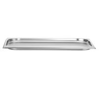 HENDI Bac Gastronorme, GN 1/1, résistance thermique -40 °C à 300 °C, utilisable dans des fours à convection, des réfrigérateurs, des bain-maries, des chafing dishes, 2.5L, 530x325x(H) 20mm, inox