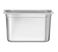 HENDI Bac Gastronorme, GN 1/3, résistance thermique -40 °C à 300 °C, utilisable dans des fours à convection, des réfrigérateurs, des bain-maries, des chafing dishes, 7.8L, 325x176x(H) 200mm, inox