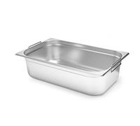 Conteneur GN avec poignées pliables, HENDI, GN 1/1, 14 L, 530 x 325 x (H) 100 mm