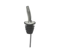 HENDI Bec verseur long en acier inoxydable, BarUp, avec bouchon en plastique, argent