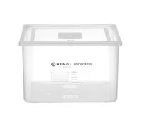 HENDI Boîte à oeufs OVOBOX 120, avec couvercle et 8 plateaux, GN 2/3, 18L, 355x325x(H) 200mm, PP et PS