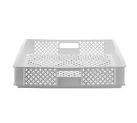 HENDI Boîte en plastique perforée pour séchage de pâtes fraîches, sans BPA, -40°C à 90°, bac, récipient séchoir à pâtes fraîches, 600x400x(H)70mm, HDPE