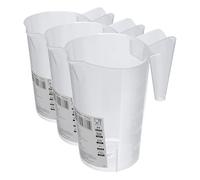 HENDI Broc mesureur empilable - ⌀95x(H)136 mm - 0.5 L (Lot de 3)