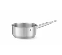 HENDI Casserole/Poêlon de Cuisine sans Couvercle, avec Fond à Induction Encapsulé, Compatible Tous Feux et Lave-vaisselle, Manche Reste Froid de 180mm, 1,4L, Ø160xH75mm, Acier Inoxydable