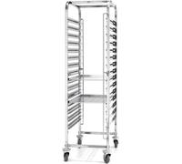 HENDI Chariot de débarrassage - 15 x 600x400mm, 515x680x(H)1710mm