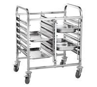 HENDI Chariot de transport doppelt - 12xGN1/1, 810x610x(H)960mm