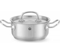 HENDI Cocotte - avec couvercle, Kitchen Line, 1,5L, ⌀160x(H)75mm