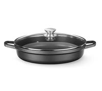 Casserole antiadhésive, HENDI, 4,3 L, noire, 425 x 332 x (H) 70 mm