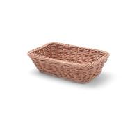 HENDI Corbeille à pain GN 1/4, porte pain, corbeille à fruits, panier rangement, panier a pain, panier, présentoir pour pain, fruits et légumes, 265x162x(H)65mm, polypropylène
