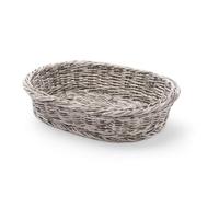 Hendi Corbeille à pain ovale 320x230x(H)70 mm Gris