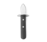 HENDI Couteau à huîtres rond, lame 60mm, (L) 165mm, acier inoxydable et POM
